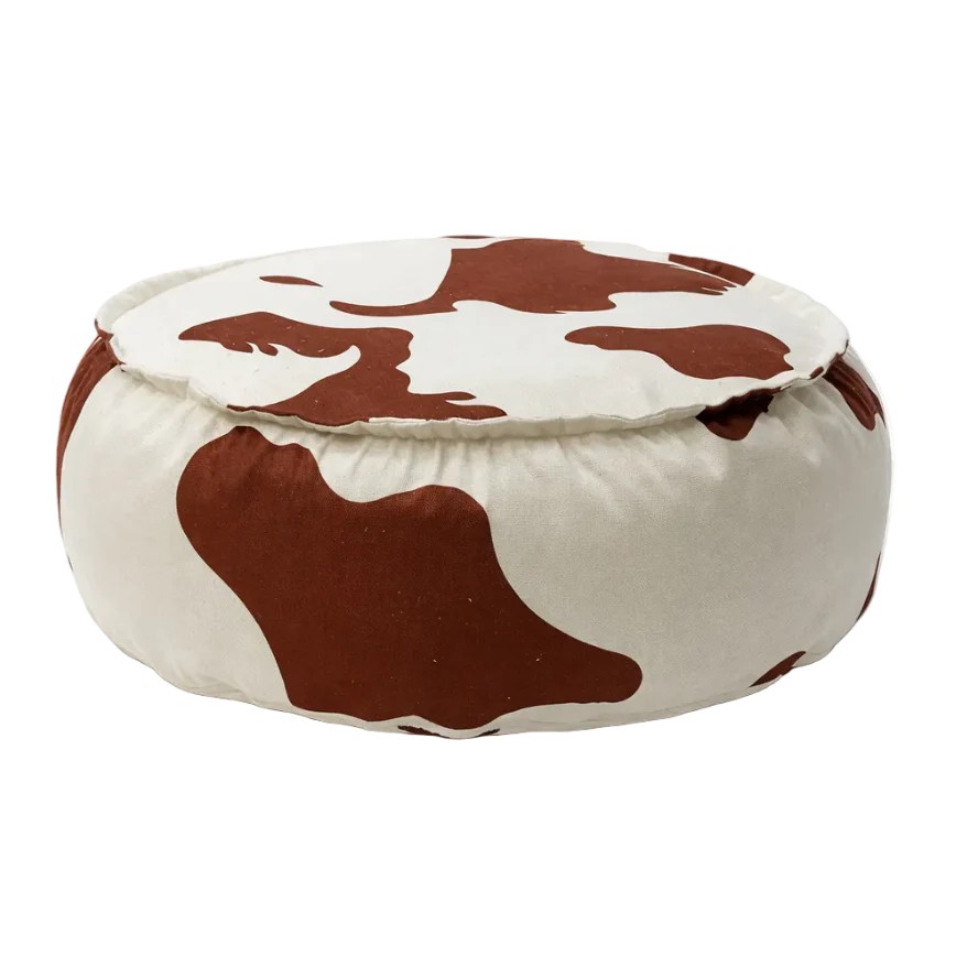 ご*ん様 ^*^様 NICENESS C.BALIN Glass Bag Cow Bean Bag for Kids - Round, Cow | Hertwill