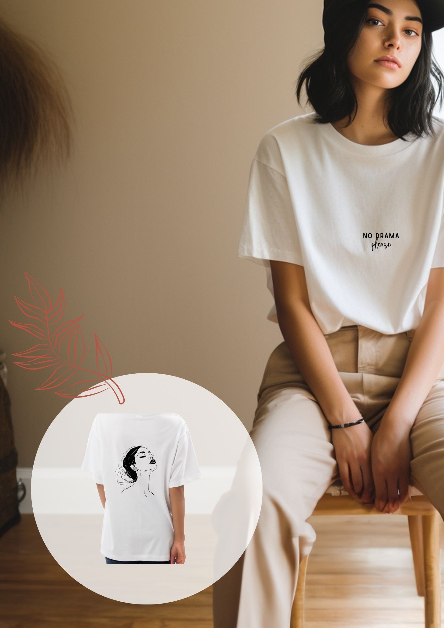 No Drama, Please T-Shirt