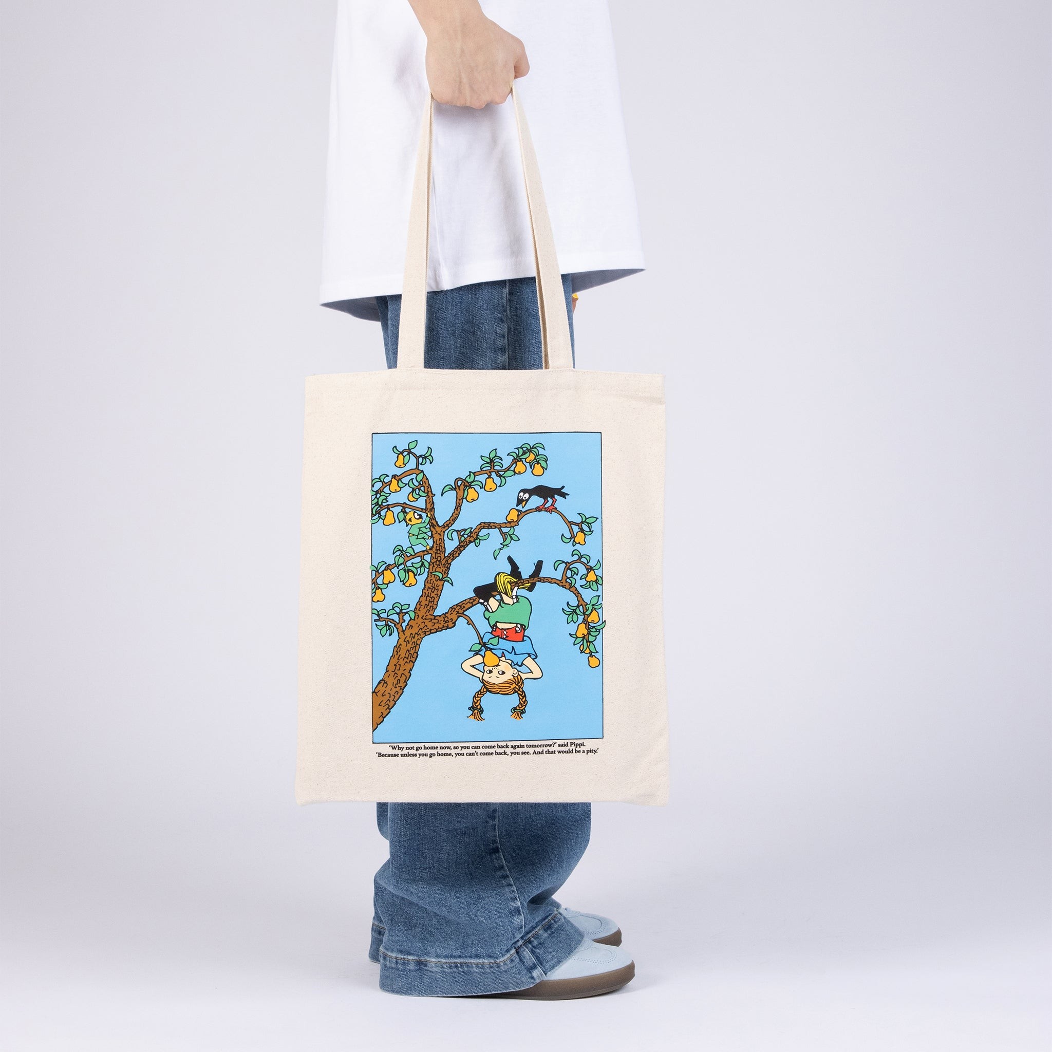 Pippi Tote Bag - Upside Down | Hertwill