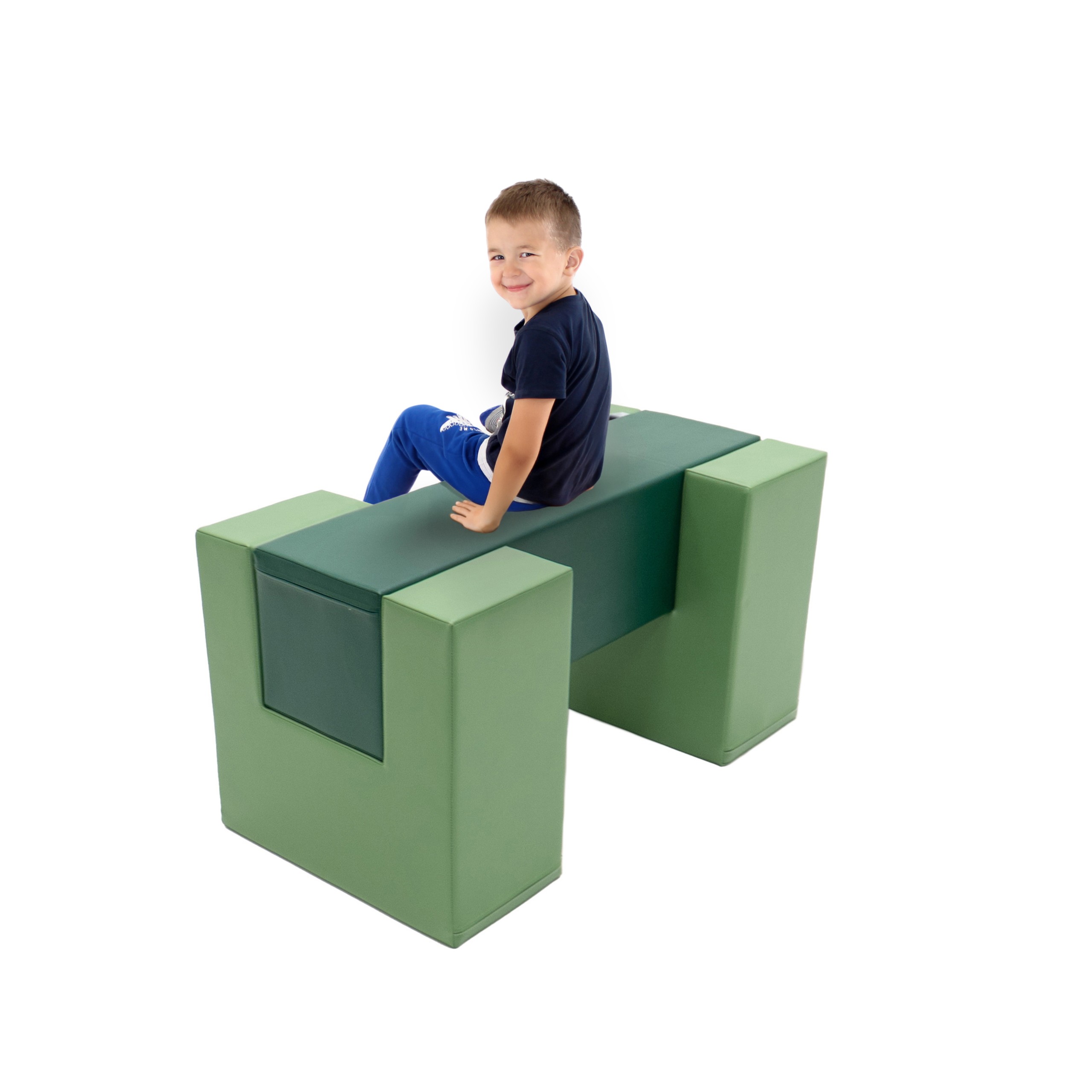 Soft Play Activity Set Balance Bridge - Green | Hertwill