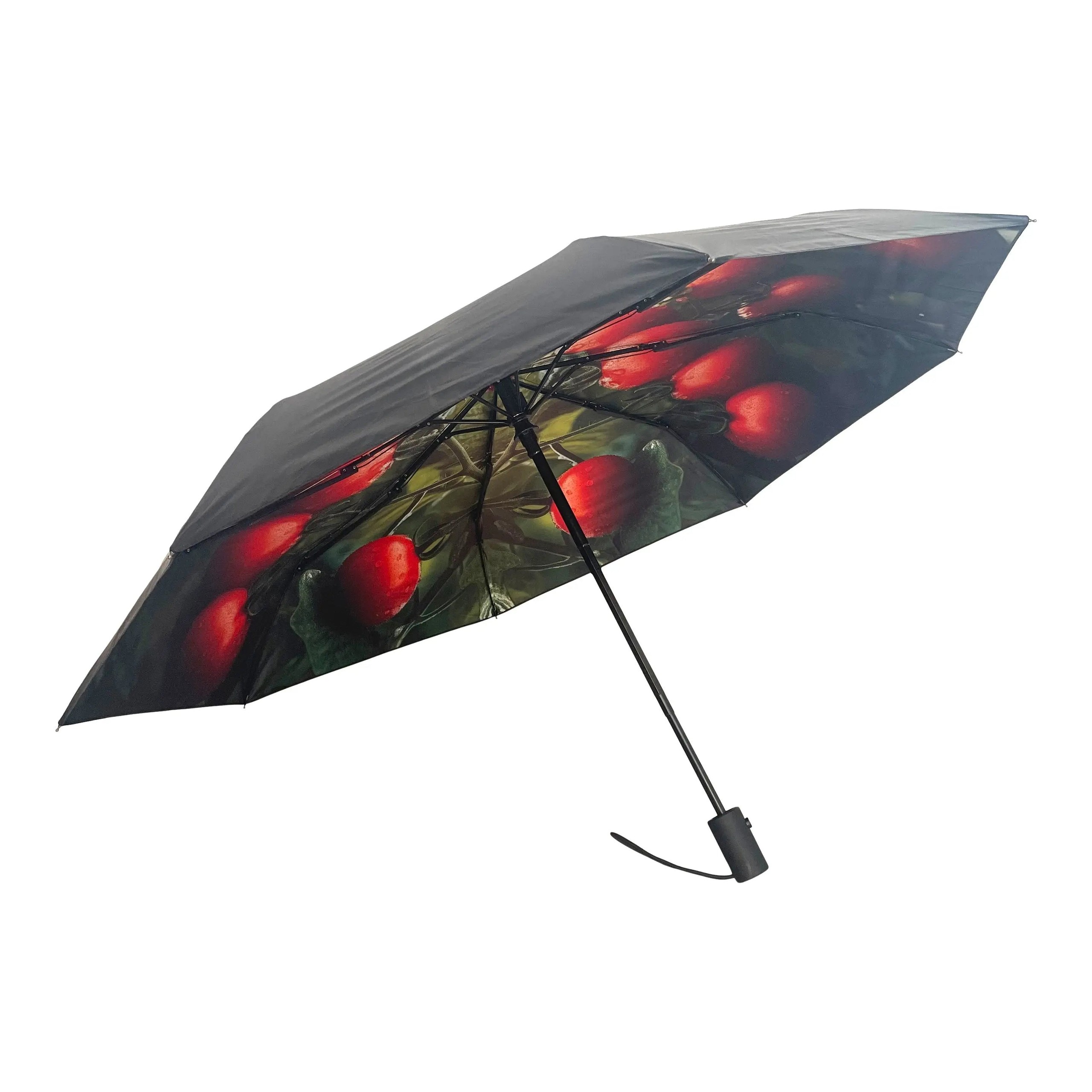 Tomato Umbrella – Windproof & UPF50+ Protection | Hertwill