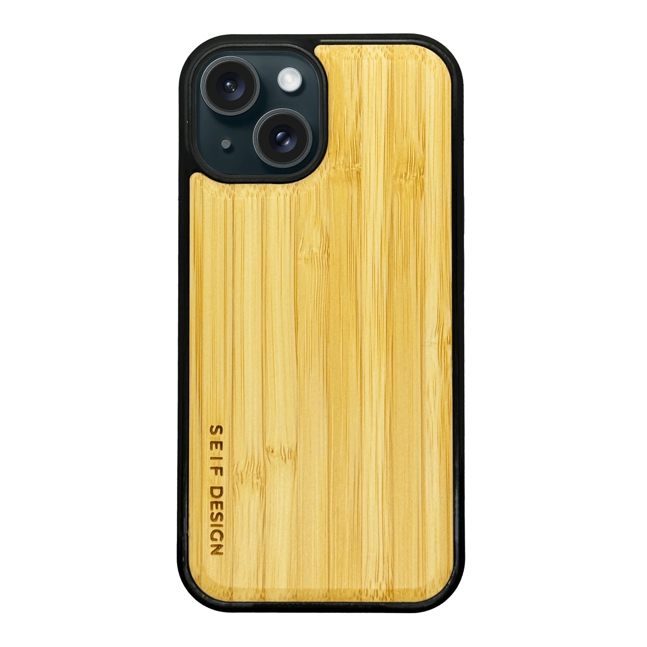 Wooden iPhone cover - Bamboo | Hertwill