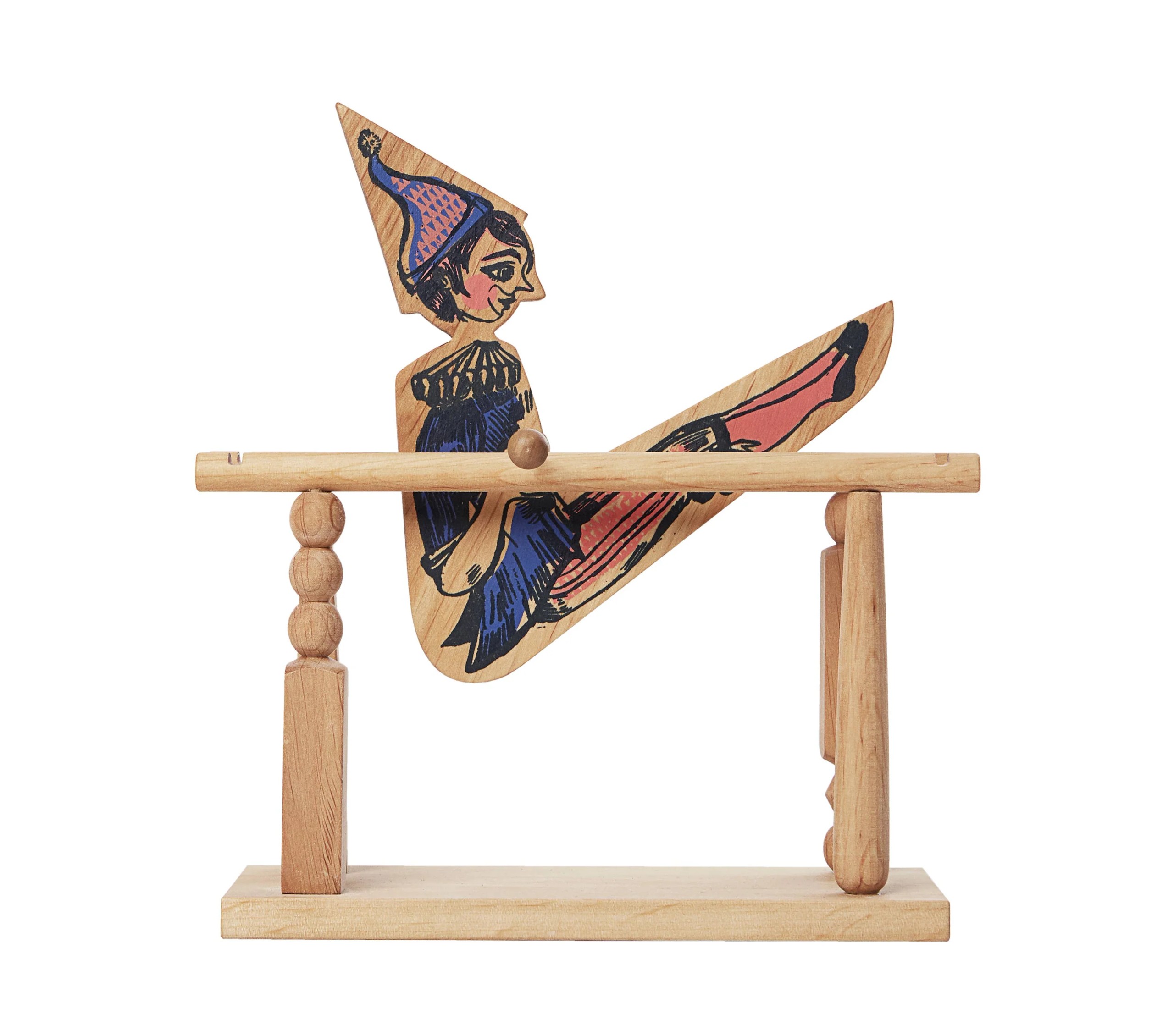 Wooden Toy Acrobat Boy | Hertwill