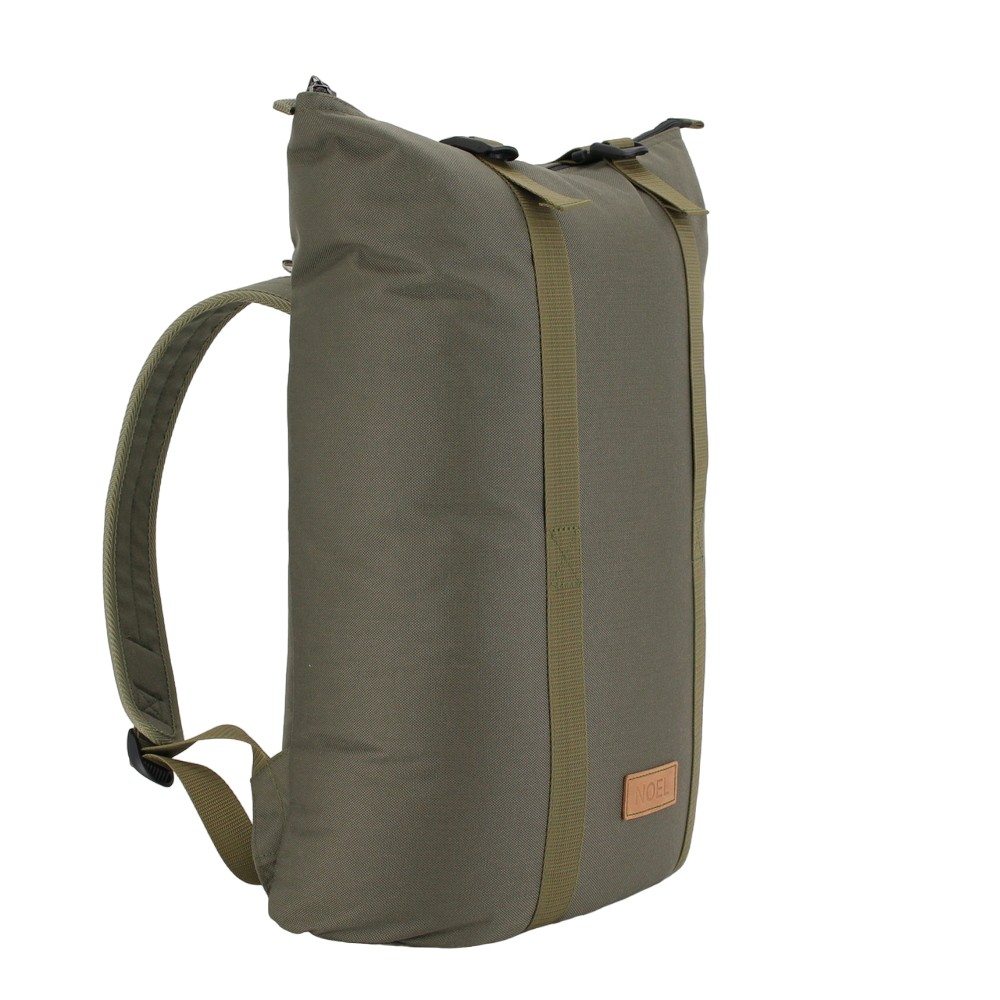 Zip Backpack with G-Hook - Khaki | Hertwill