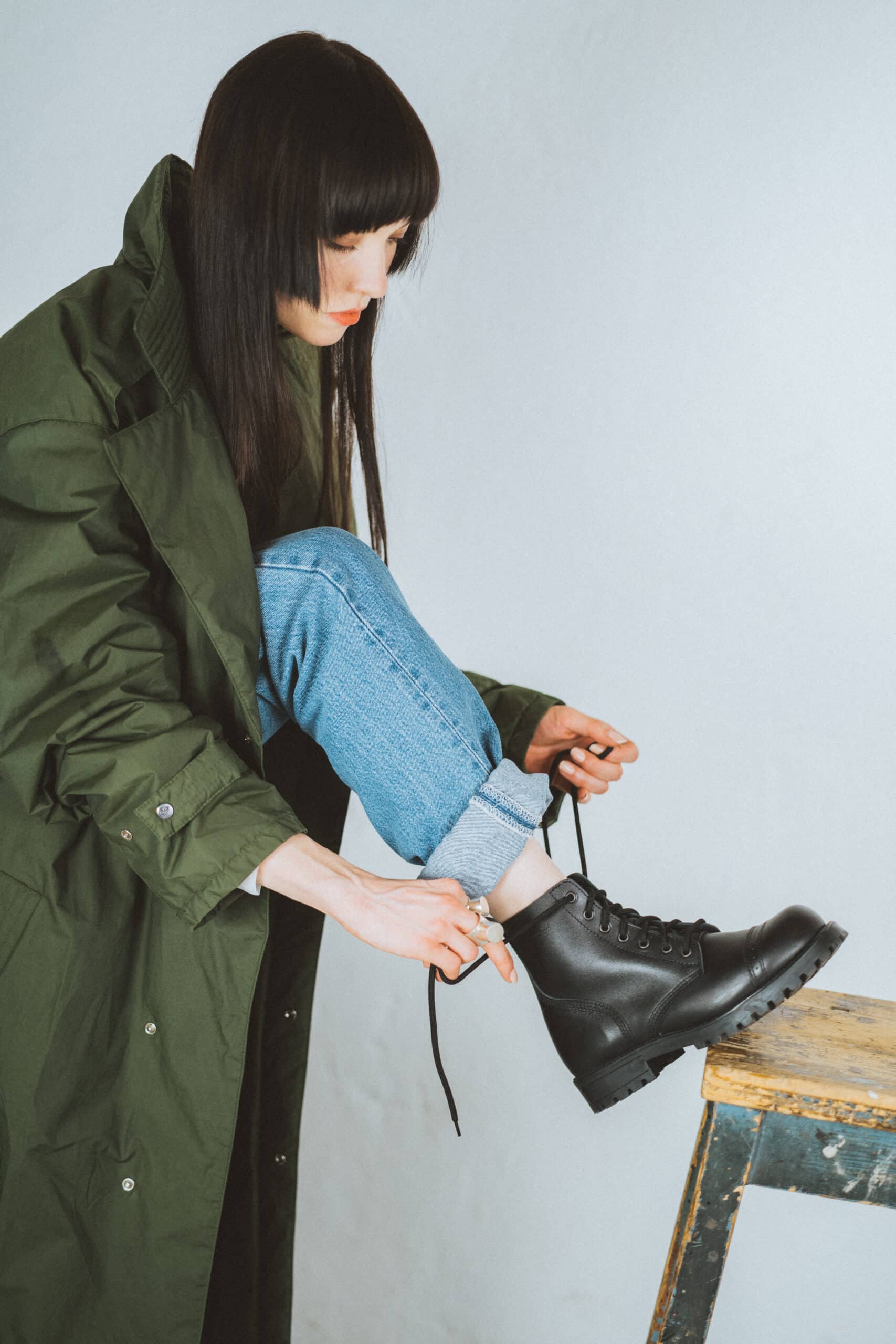 517 aka Aviator Boots - Black | Hertwill