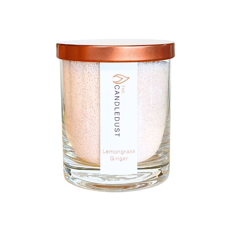 Powdered Candle in Glass – Lemongrass Ginger 160g | Hertwill - Powdered Candle For Home Decor