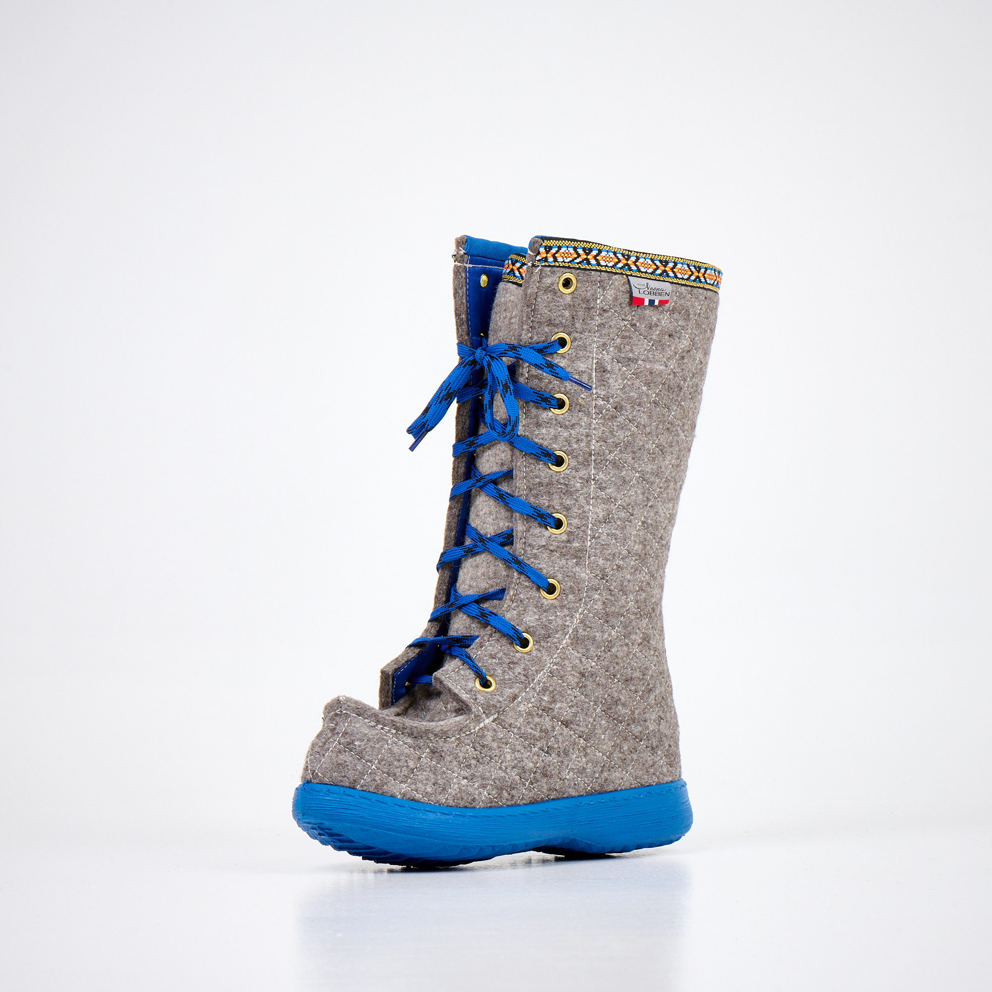 Polar Lobben Felt Boots - Grey | Hertwill