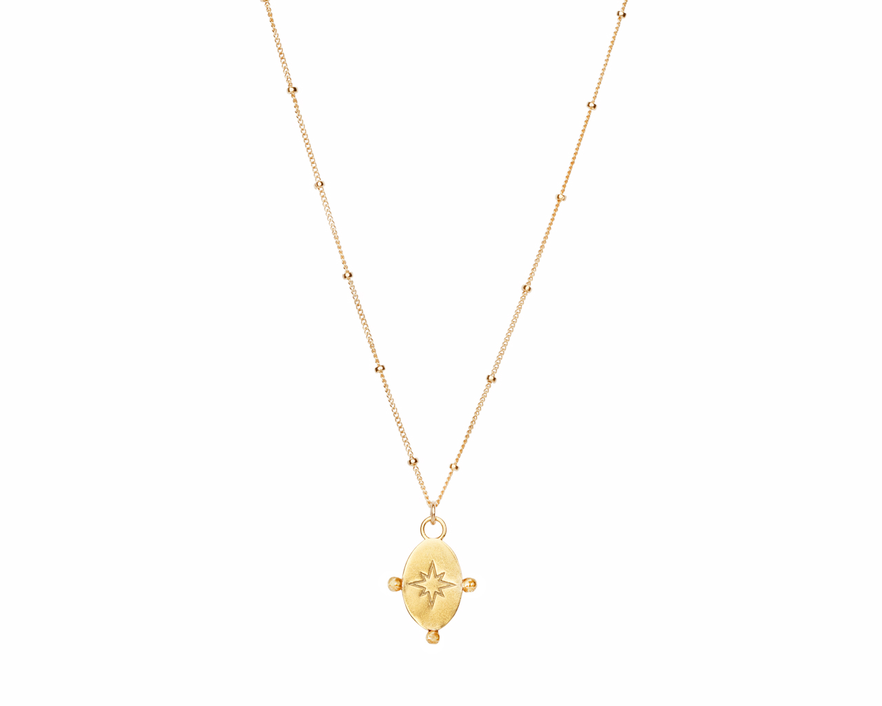 Morning Star Necklace - Gold