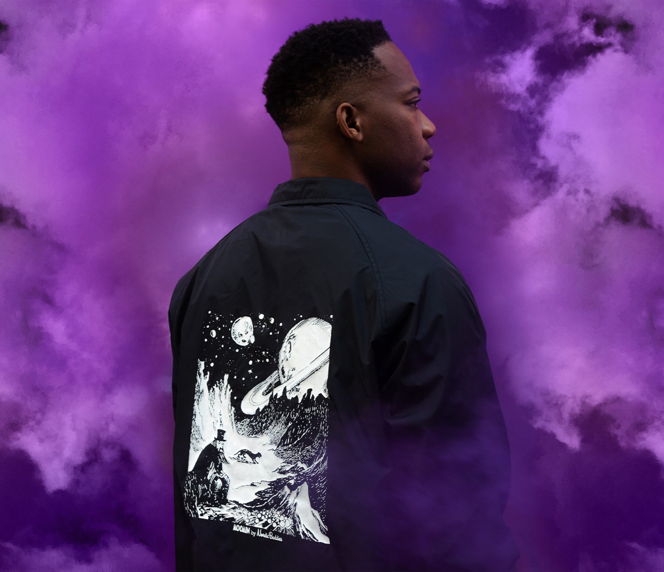 Coach Jacket The Hobgoblin - Black | Hertwill